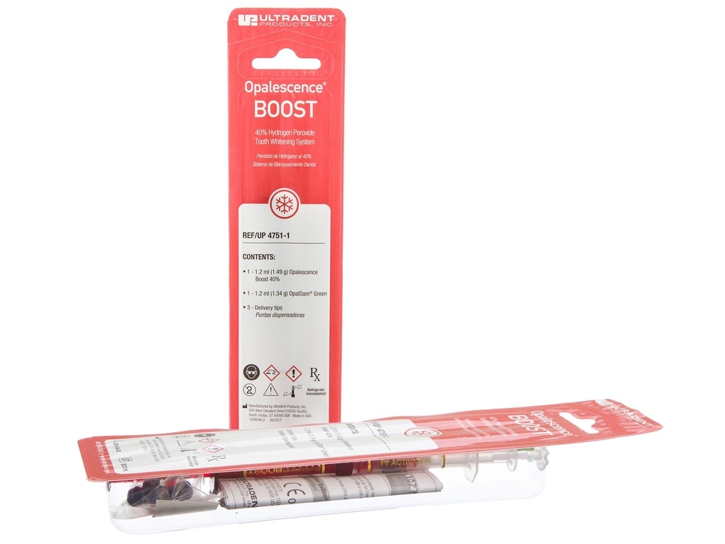 BLANQUEAMIENTO OPALESCENCE BOOST JER X 1.2 ML AL 40% + BARRERA ULTRADENT