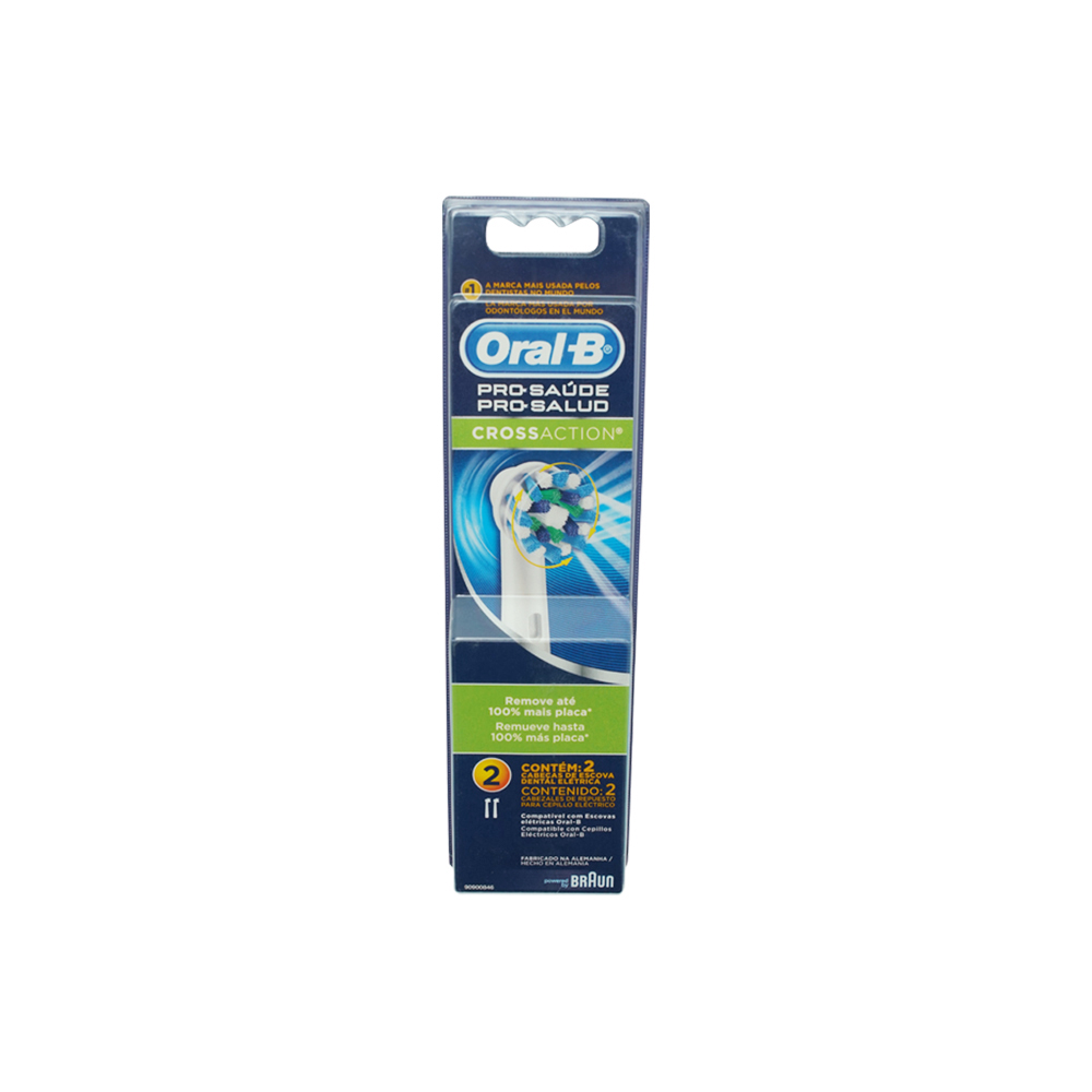 REPUESTO PARA CEPILLO ELECTRICO ADULTO X 2 ORAL-B