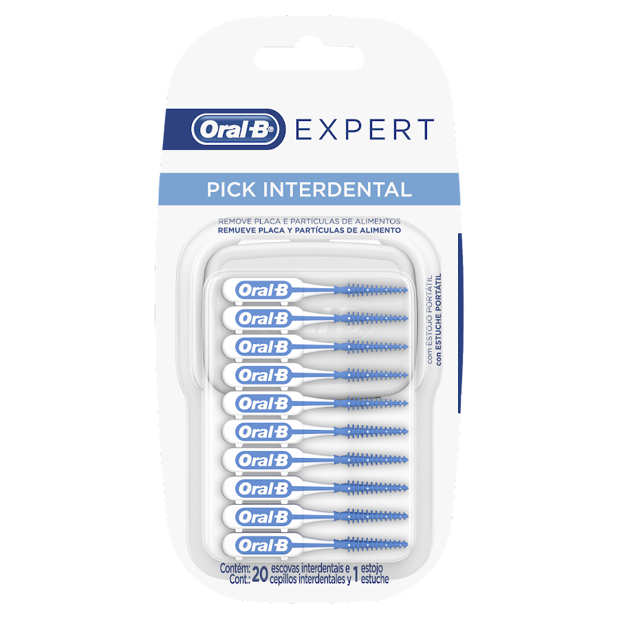CEPILLO PICK INTERDENTAL EXPERT X 20 UND ORAL-B