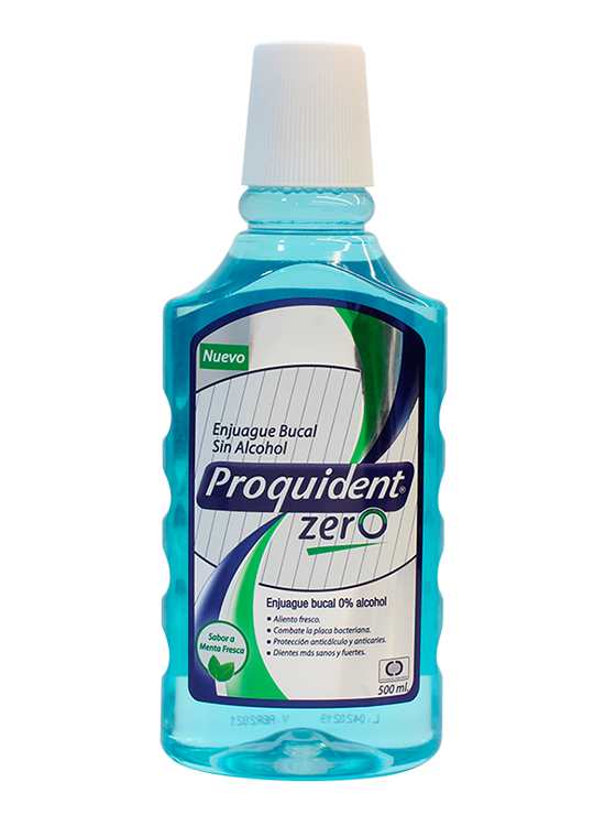 ENJUAGE BUCAL ZERO X 500 ML PROQUIDENT
