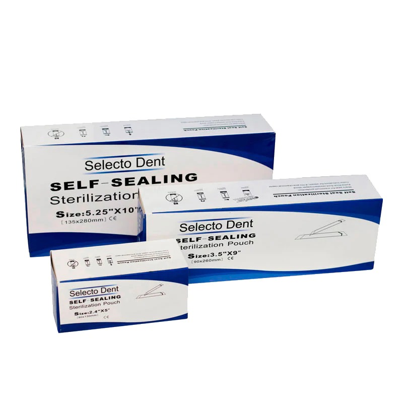 BOLSA P/ESTERILIZAR MEDIANA 90X230 CAJA X 200 UND