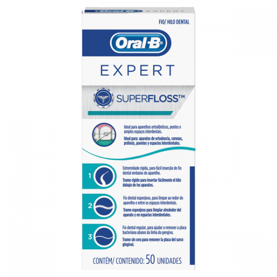 SEDA DENTAL SUPERFLOSS ORAL-B