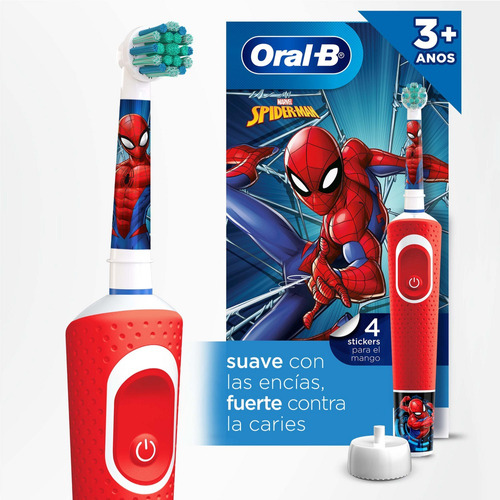 CEPILLO ELECTRICO RECARGABLE SPIDER MAN ORAL-B
