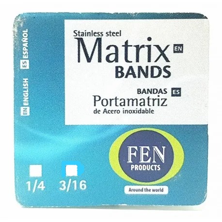 [AC0082] BANDA PORTAMATRIZ 1/4 ROLLO FEN
