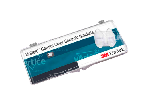 [AC0113] BRACKET GEMINI CLEAR MBT FULL JUEGO X 20 0.22 3M