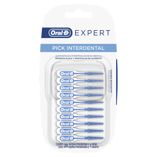 [AC0192] CEPILLO PICK INTERDENTAL EXPERT X 20 UND ORAL-B