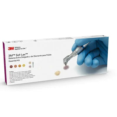 [AC0298] DISCOS SOFLEX ESSENTIAL KIT X 120 3M