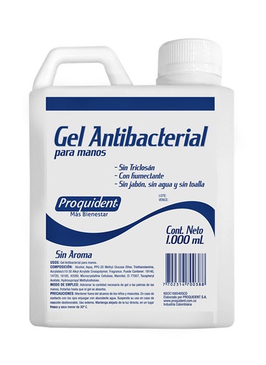 [AC0412] GEL ANTIBACTERIAL X 1 LT