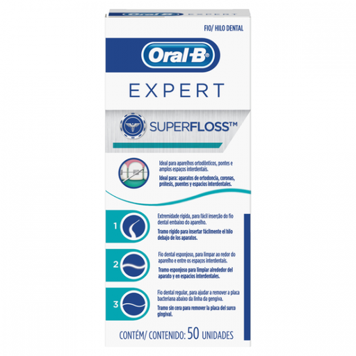 [AC0870] SEDA DENTAL SUPERFLOSS ORAL-B